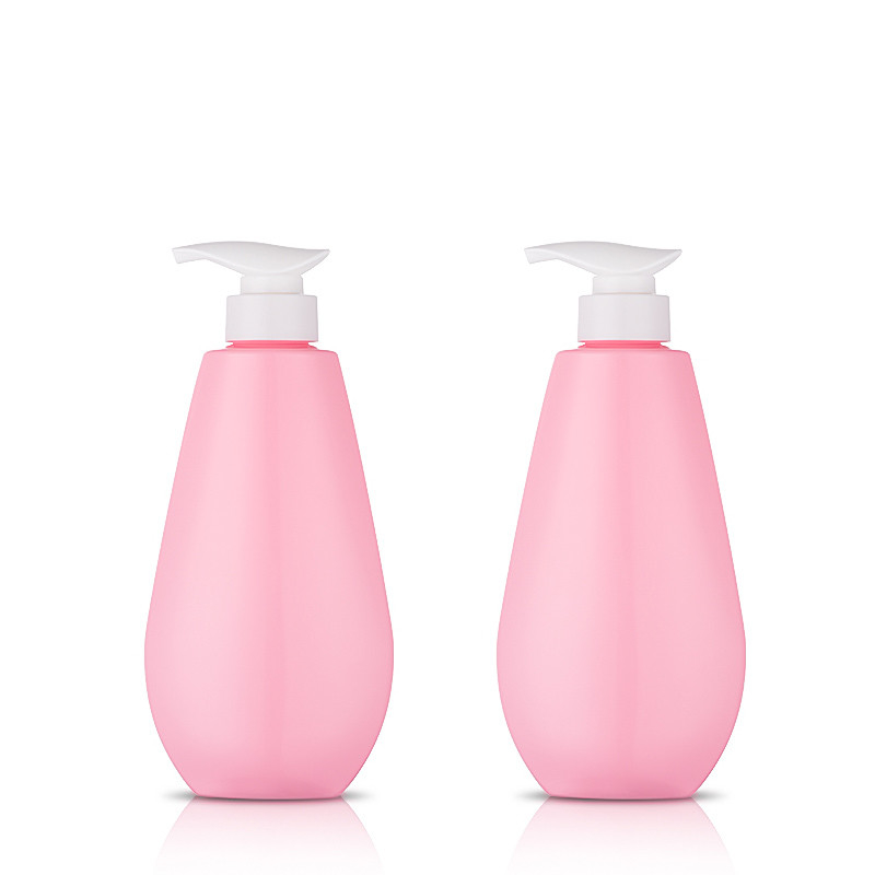 Pink Liquid Soap Dispenser Bottle 520ml Eco Packaging For Hand Wash
